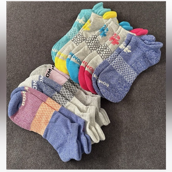 Bombas Women's Ankle Socks 8-Pack Gift Box Size Large 11-13 NEW - Picture 2 of 7